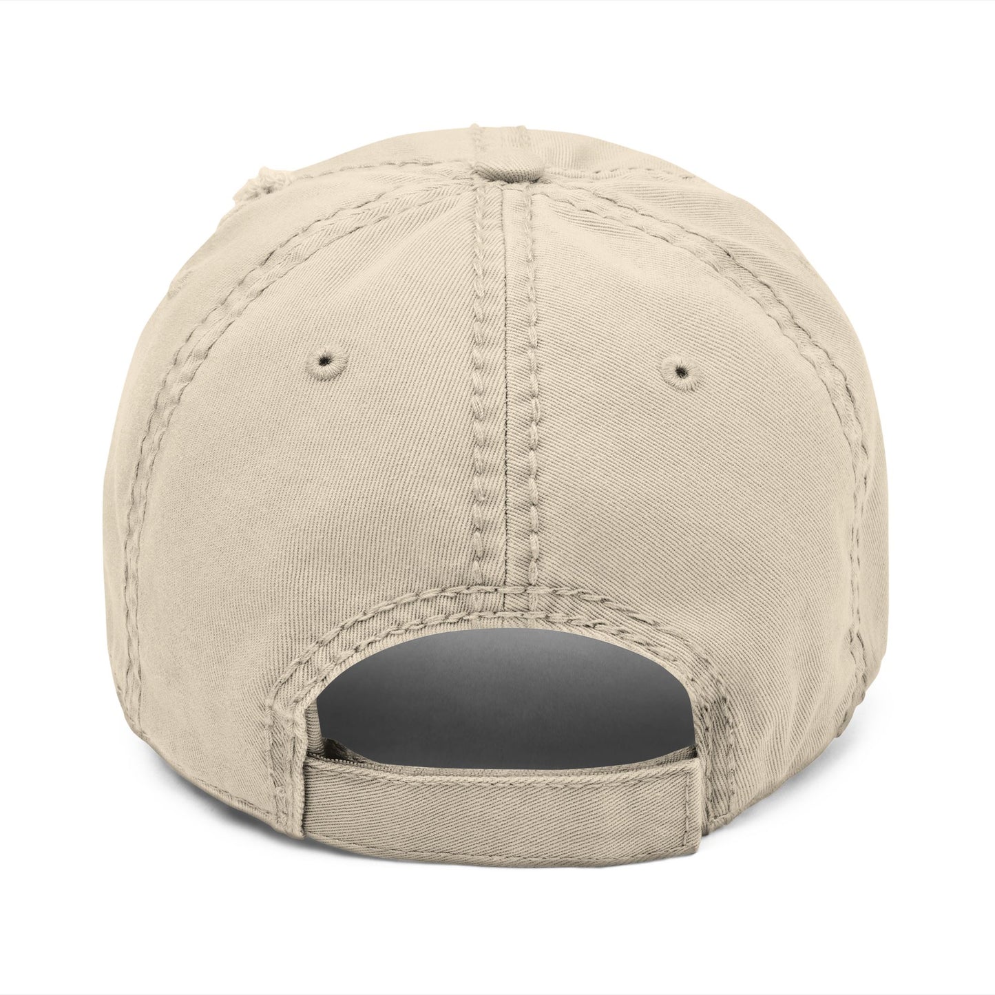 Distressed "Not Bad" Dad Hat (Embroidery)