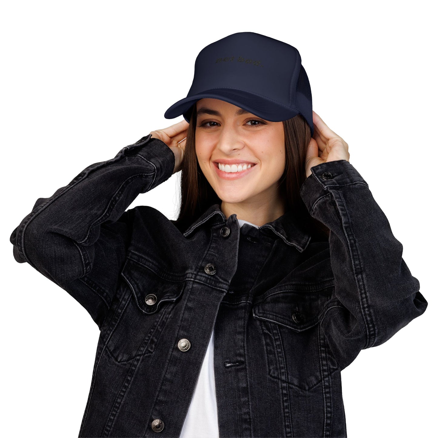 Vibrant "Not Bad" Trucker Hat (Embroidery)