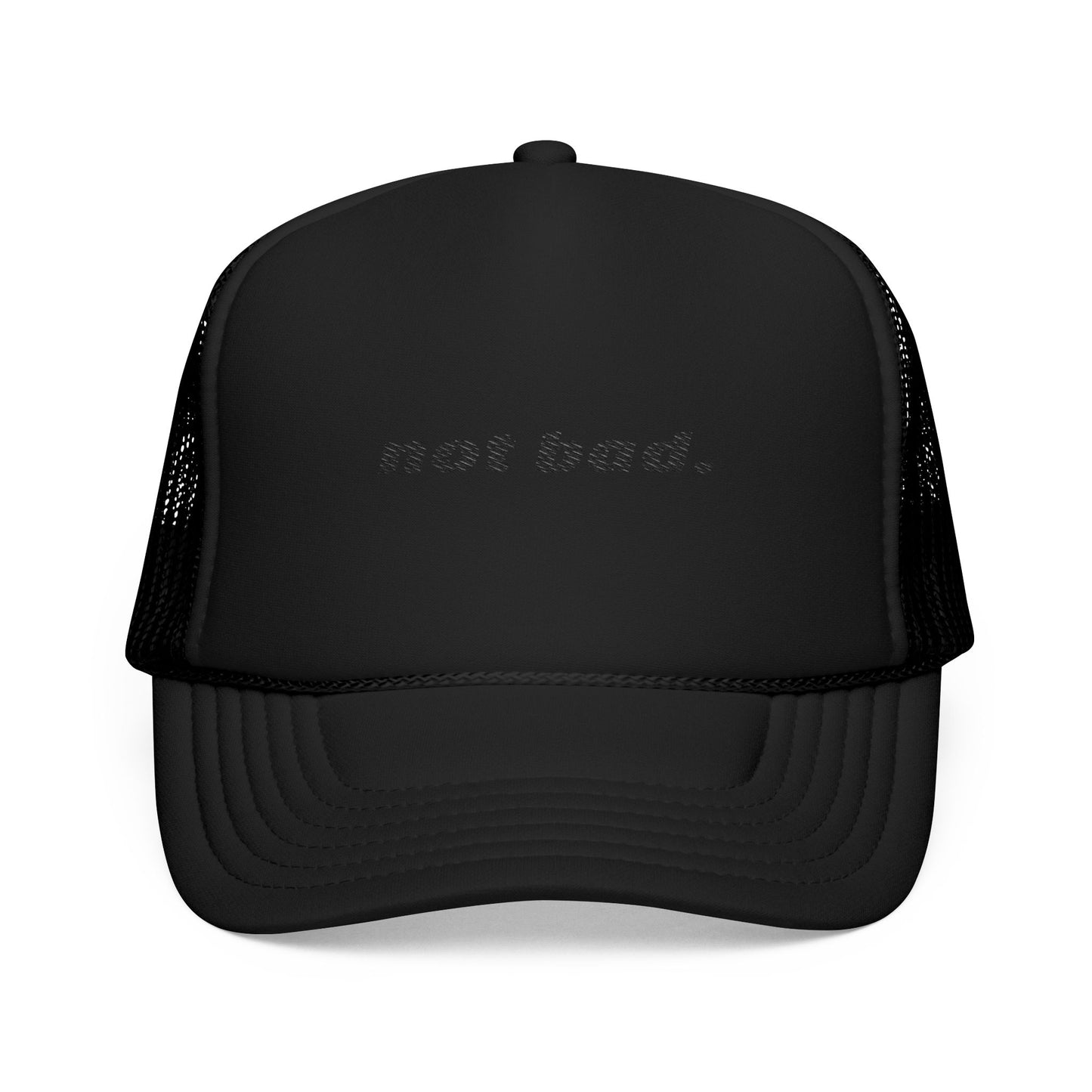 Vibrant "Not Bad" Trucker Hat (Embroidery)