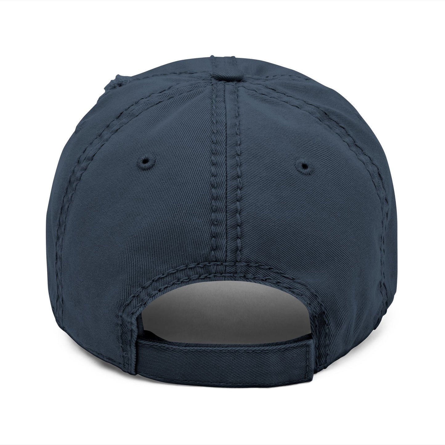 Distressed "Not Bad" Dad Hat (Embroidery)