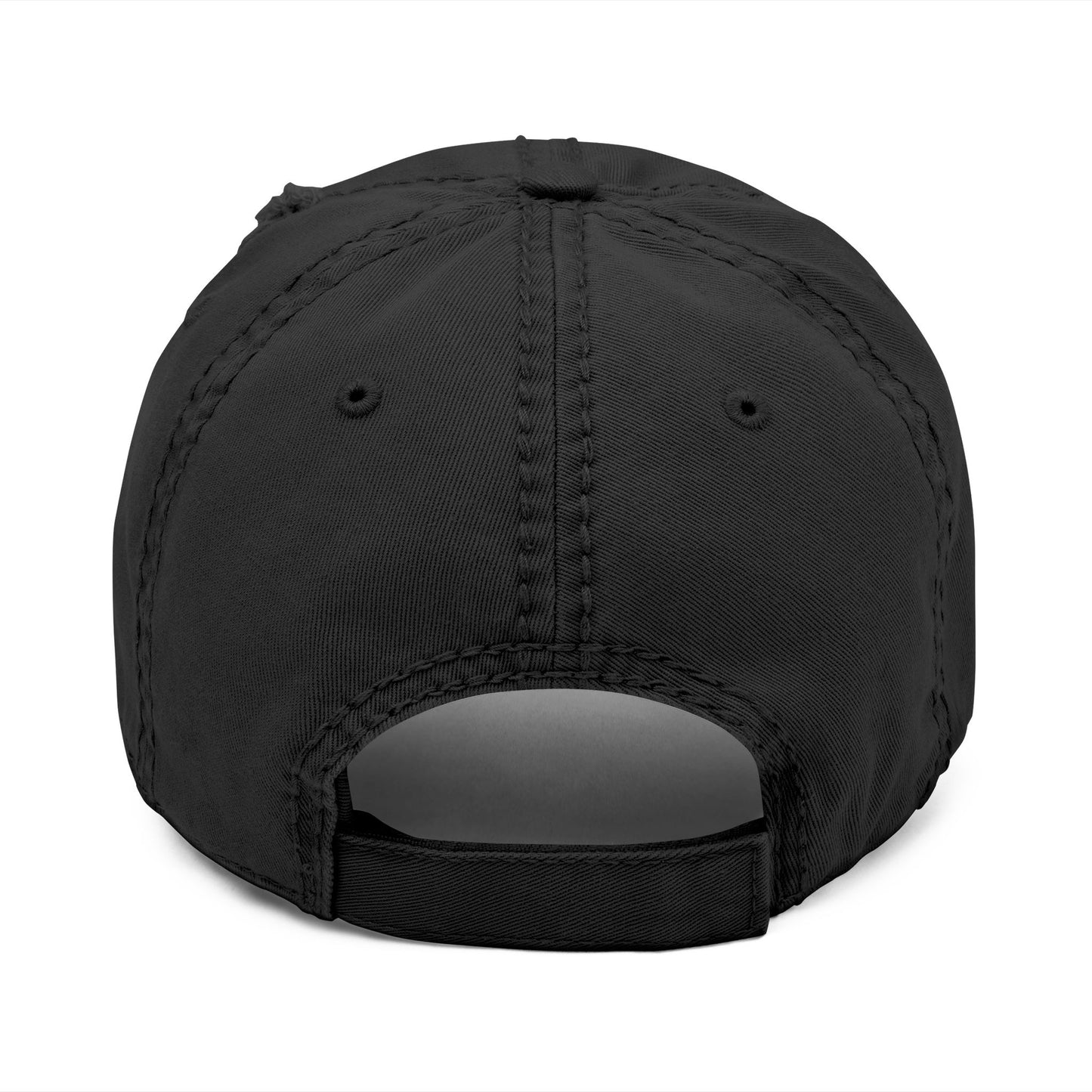 Distressed "Not Bad" Dad Hat (Embroidery)